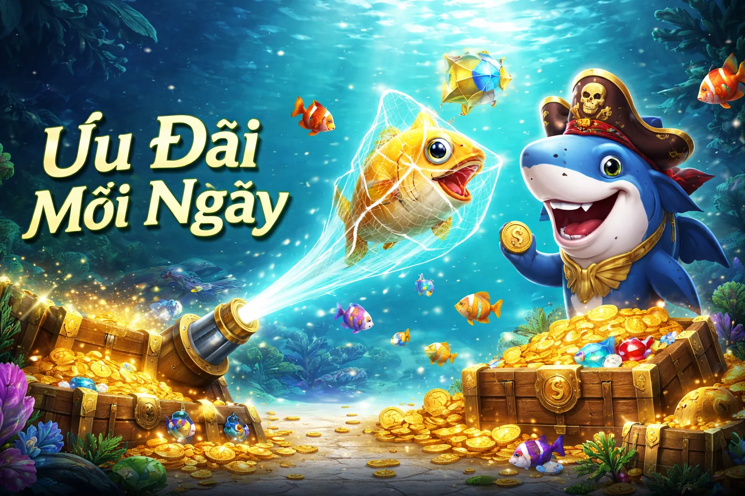 Vua bắn cá - Đại dương huyền bí tại rg8369